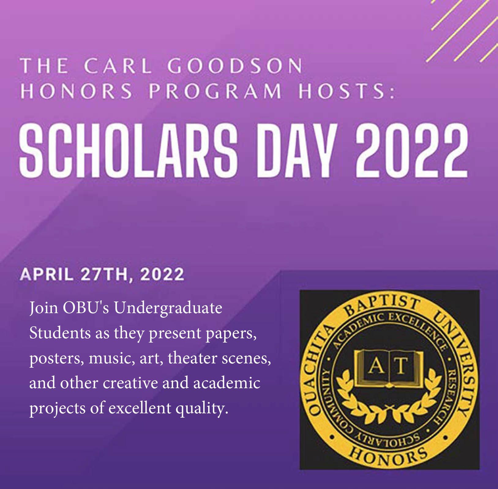 Scholars Day 2022