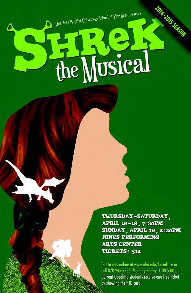Shrek, The Musical: An OBU Music Theatre Production