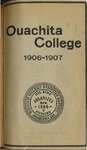 Ouachita College 1906-1907