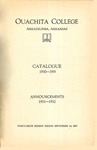 Ouachita College Catalogue 1931-1932