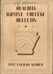 Ouachita Baptist College Bulletin 1957-1958 Catalog