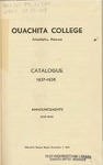 Ouachita College Catalogue 1938-1939