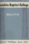 Ouachita Baptist College Bulletin General Catalogue Issue 1959-1960