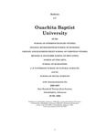 Ouachita Baptist University General Catalog 2006-2007