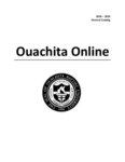 Ouachita Baptist University Online Catalog 2018-2019 by Ouachita Baptist University