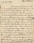 4: 1777 April 2: Anne Dunbar (Elgin) to William Dunbar (Richmond Settlement on the Mississippi) by Anne Dunbar