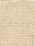 16: 1812 September 12: William Dunbar "Son" (Princeton) to "My Dear Mother" by William Dunbar