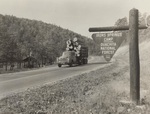 Log Truck near Irons Springs Camp by PHO.ONF0615.02