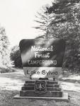 Lake Sylvia Campground Sign