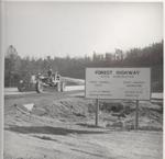 Forest Highway Construction Sign