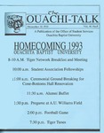 November 12, 1993 by Office of Student Services