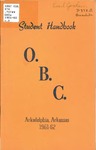 Student Handbook 1961-1962 by Ouachita Baptist College