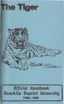 Official Handbook 1982-1983 by Ouachita Baptist University